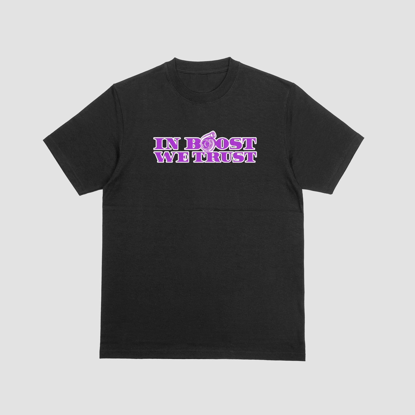In Boost We Trust Purple T-shirt