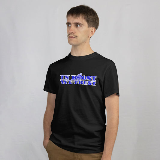 In Boost We Trust T-shirt (Blue)